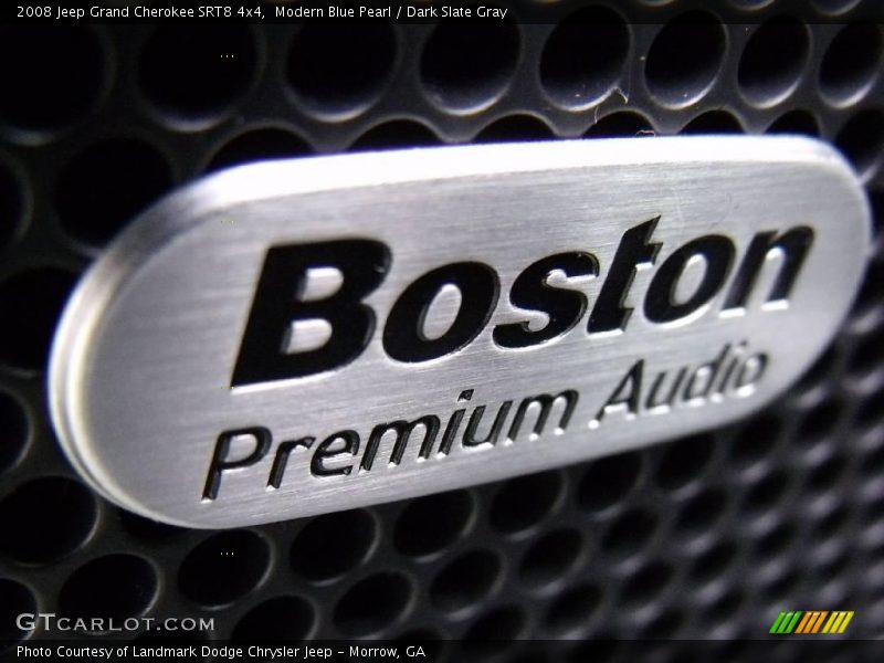 Modern Blue Pearl / Dark Slate Gray 2008 Jeep Grand Cherokee SRT8 4x4