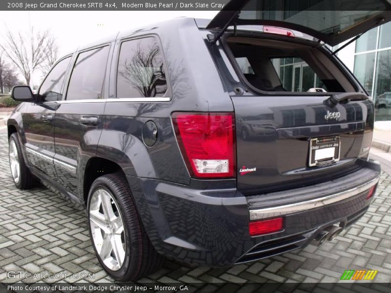 Modern Blue Pearl / Dark Slate Gray 2008 Jeep Grand Cherokee SRT8 4x4