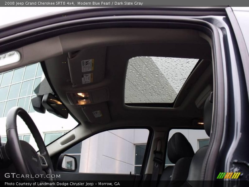 Modern Blue Pearl / Dark Slate Gray 2008 Jeep Grand Cherokee SRT8 4x4