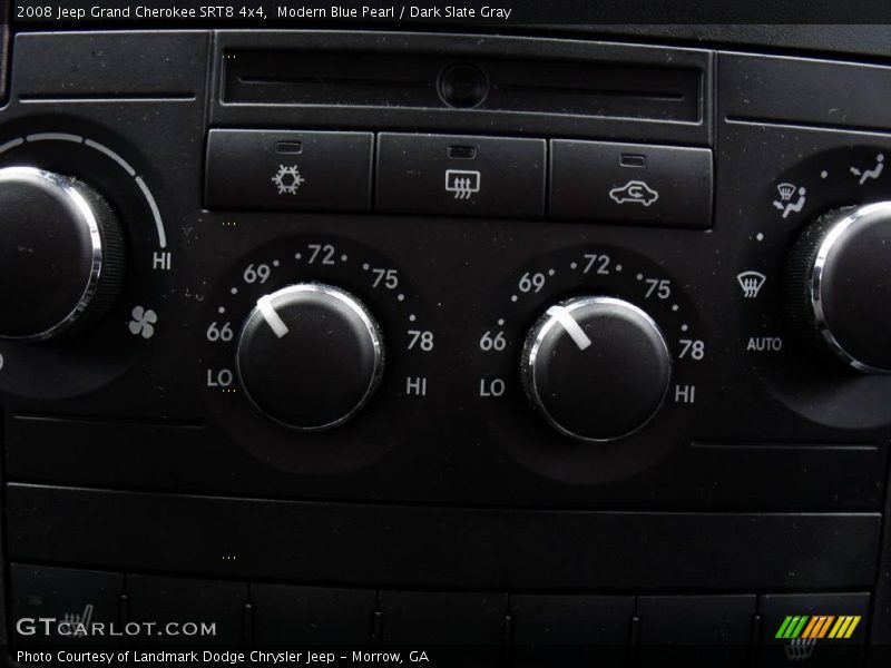 Modern Blue Pearl / Dark Slate Gray 2008 Jeep Grand Cherokee SRT8 4x4