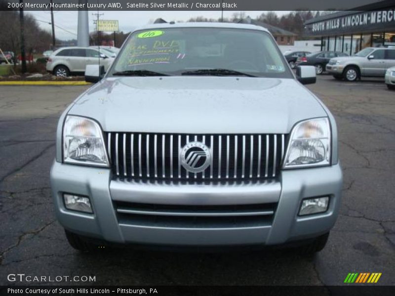 Satellite Silver Metallic / Charcoal Black 2006 Mercury Mountaineer Luxury AWD