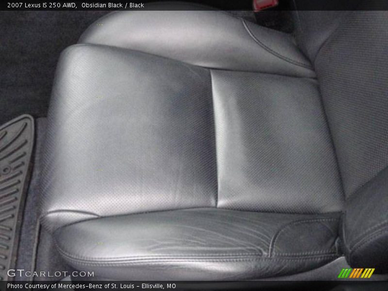 Obsidian Black / Black 2007 Lexus IS 250 AWD