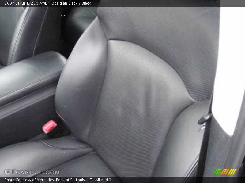 Obsidian Black / Black 2007 Lexus IS 250 AWD