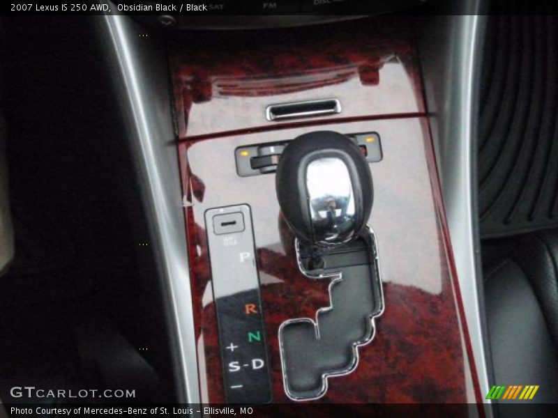 Obsidian Black / Black 2007 Lexus IS 250 AWD
