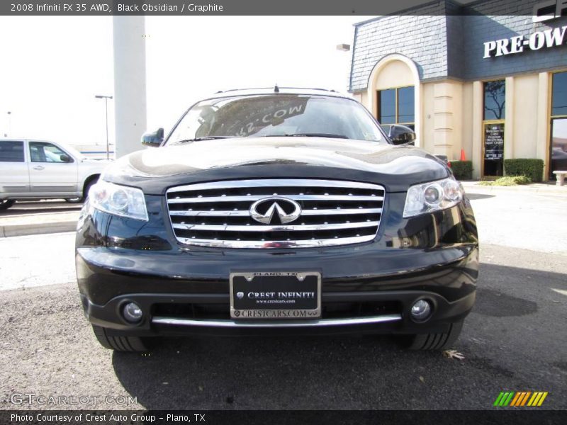 Black Obsidian / Graphite 2008 Infiniti FX 35 AWD