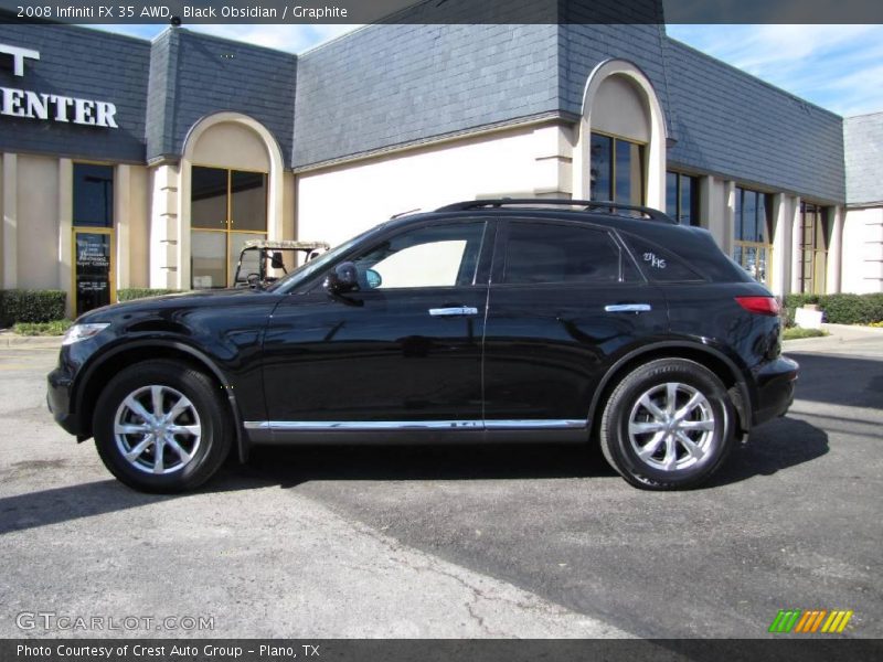 Black Obsidian / Graphite 2008 Infiniti FX 35 AWD