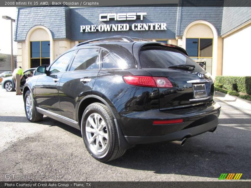 Black Obsidian / Graphite 2008 Infiniti FX 35 AWD