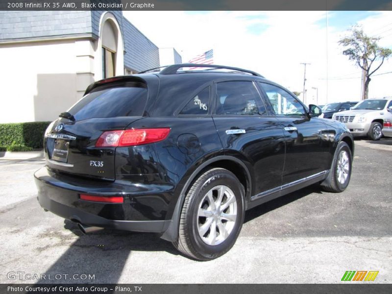 Black Obsidian / Graphite 2008 Infiniti FX 35 AWD