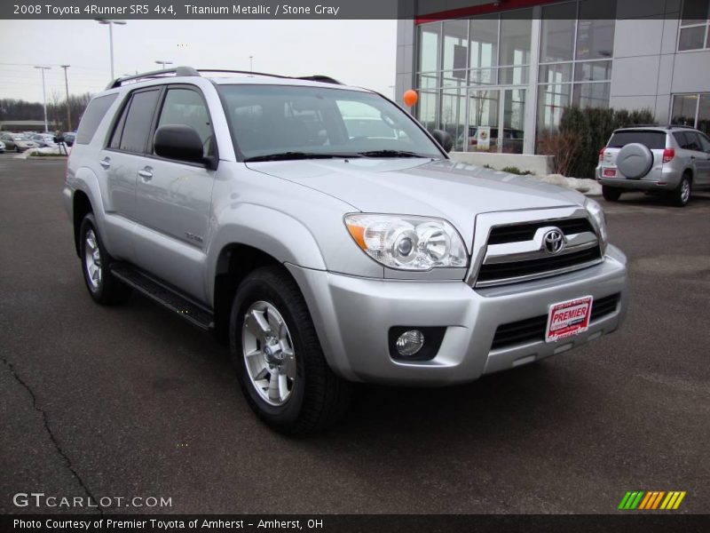 Titanium Metallic / Stone Gray 2008 Toyota 4Runner SR5 4x4