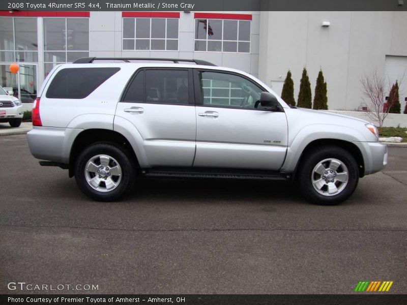 Titanium Metallic / Stone Gray 2008 Toyota 4Runner SR5 4x4