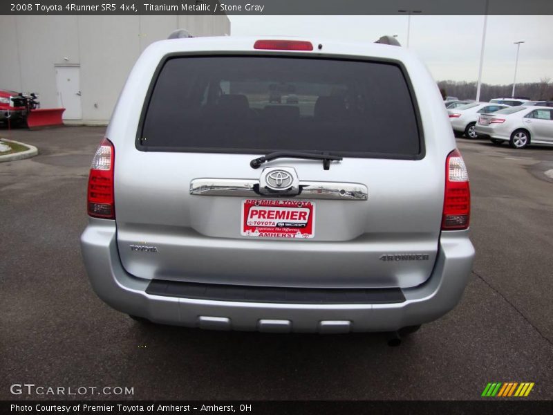 Titanium Metallic / Stone Gray 2008 Toyota 4Runner SR5 4x4