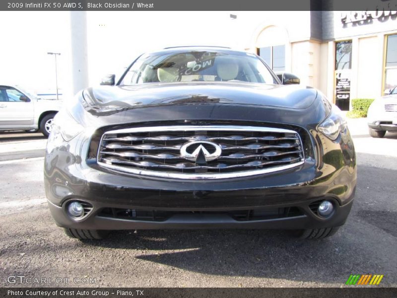 Black Obsidian / Wheat 2009 Infiniti FX 50 AWD S