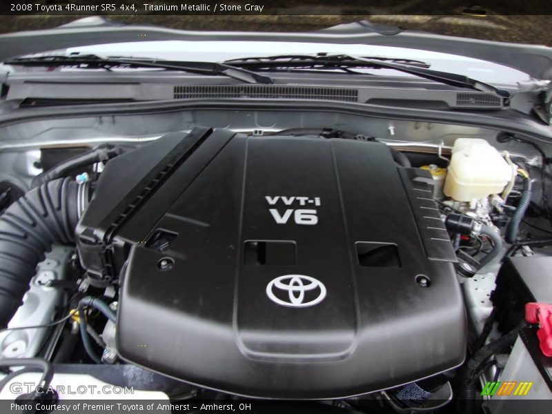 Titanium Metallic / Stone Gray 2008 Toyota 4Runner SR5 4x4