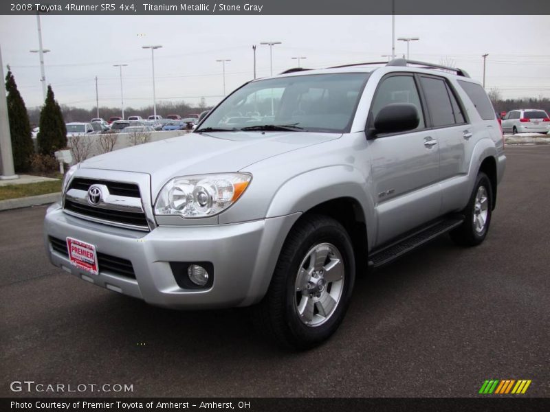Titanium Metallic / Stone Gray 2008 Toyota 4Runner SR5 4x4