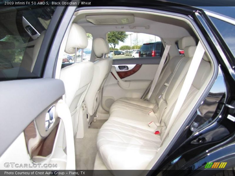 Black Obsidian / Wheat 2009 Infiniti FX 50 AWD S
