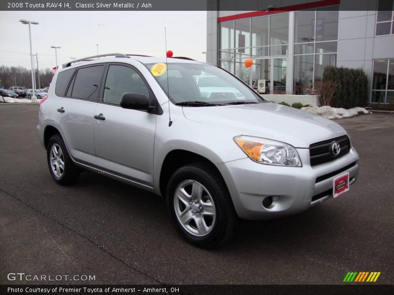 Classic Silver Metallic / Ash 2008 Toyota RAV4 I4