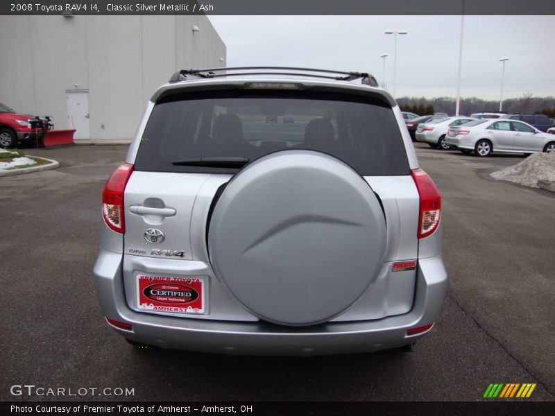 Classic Silver Metallic / Ash 2008 Toyota RAV4 I4