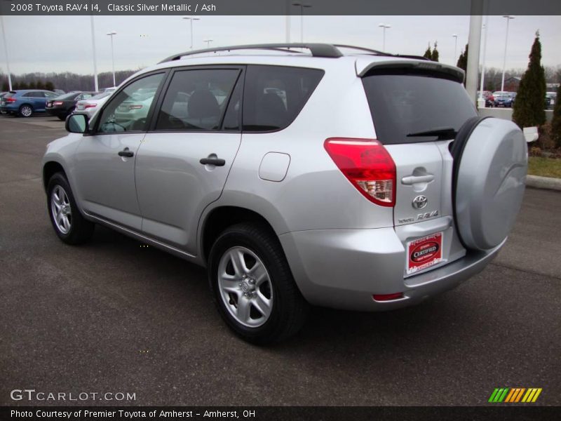 Classic Silver Metallic / Ash 2008 Toyota RAV4 I4