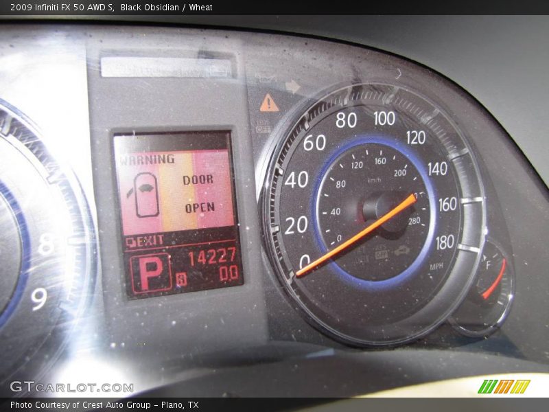 Black Obsidian / Wheat 2009 Infiniti FX 50 AWD S
