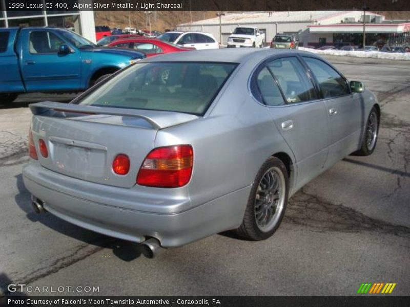 Alpine Silver Metallic / Light Charcoal 1999 Lexus GS 400