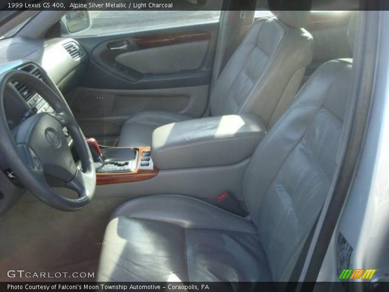 Alpine Silver Metallic / Light Charcoal 1999 Lexus GS 400