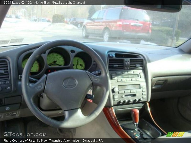 Alpine Silver Metallic / Light Charcoal 1999 Lexus GS 400