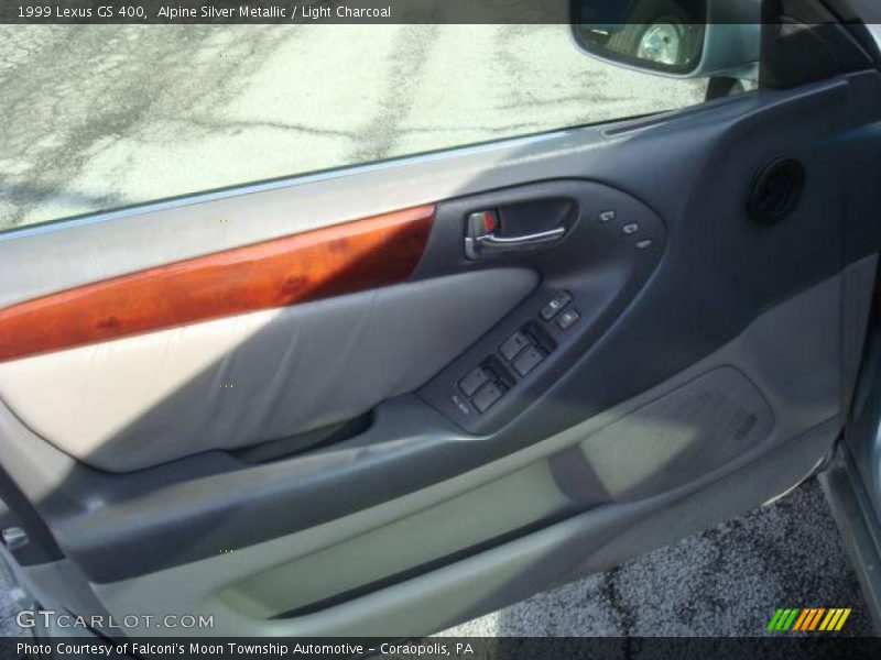 Alpine Silver Metallic / Light Charcoal 1999 Lexus GS 400