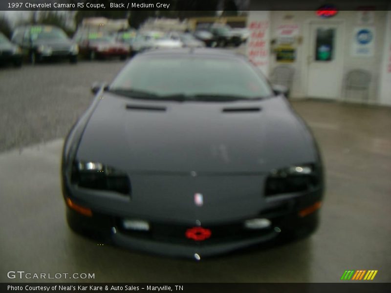 Black / Medium Grey 1997 Chevrolet Camaro RS Coupe