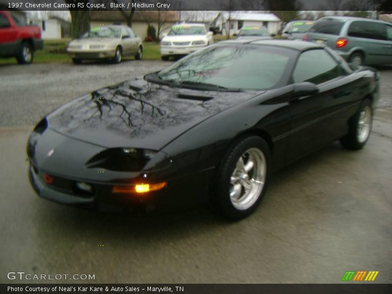 Black / Medium Grey 1997 Chevrolet Camaro RS Coupe