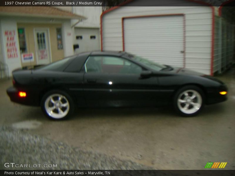 Black / Medium Grey 1997 Chevrolet Camaro RS Coupe