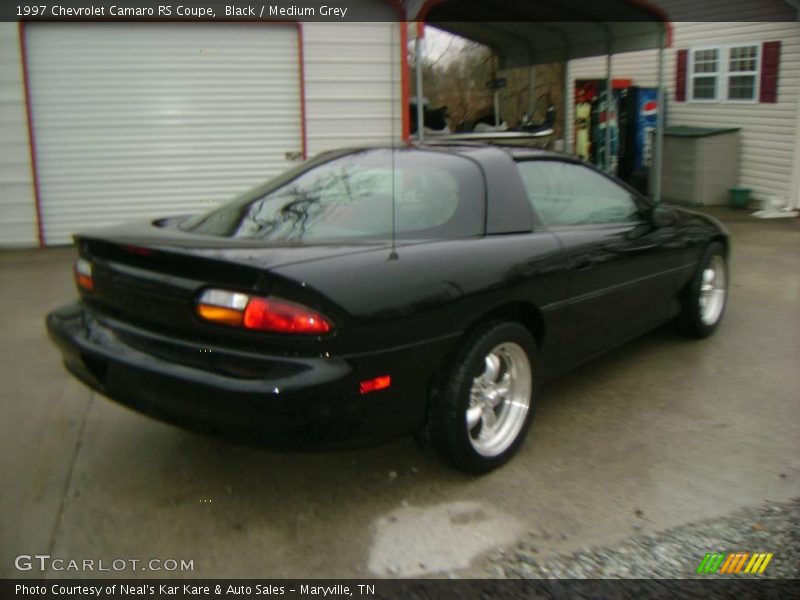 Black / Medium Grey 1997 Chevrolet Camaro RS Coupe