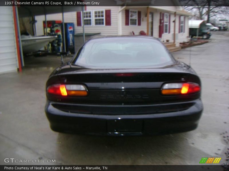 Black / Medium Grey 1997 Chevrolet Camaro RS Coupe