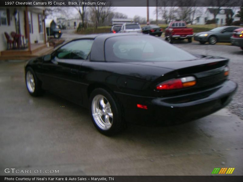 Black / Medium Grey 1997 Chevrolet Camaro RS Coupe