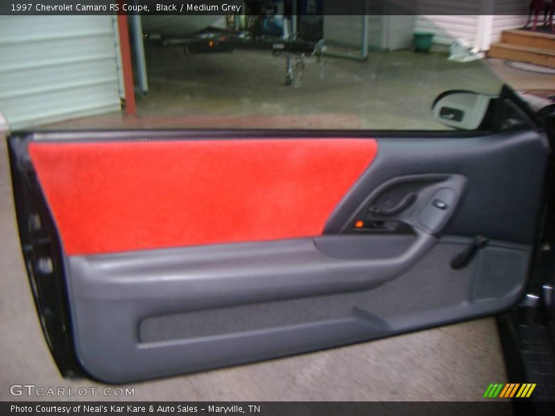 Black / Medium Grey 1997 Chevrolet Camaro RS Coupe