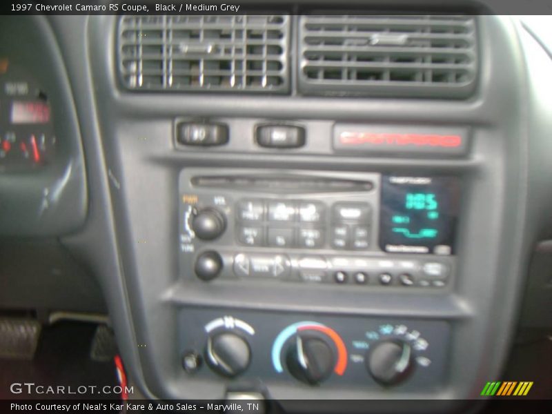 Black / Medium Grey 1997 Chevrolet Camaro RS Coupe