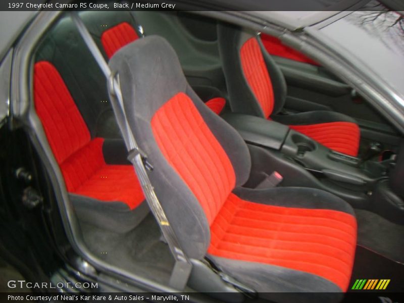 Black / Medium Grey 1997 Chevrolet Camaro RS Coupe