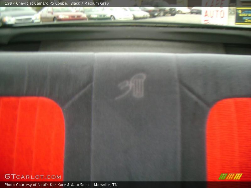 Black / Medium Grey 1997 Chevrolet Camaro RS Coupe