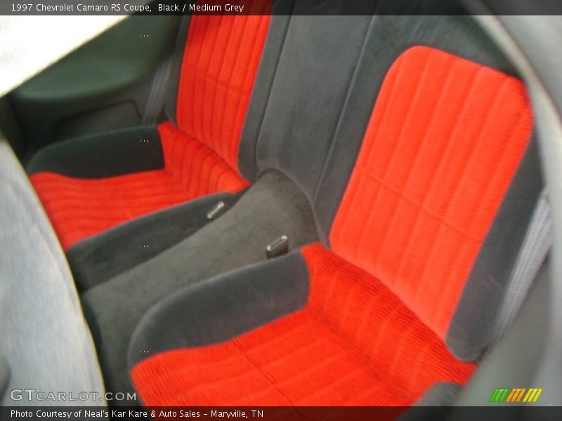 Black / Medium Grey 1997 Chevrolet Camaro RS Coupe
