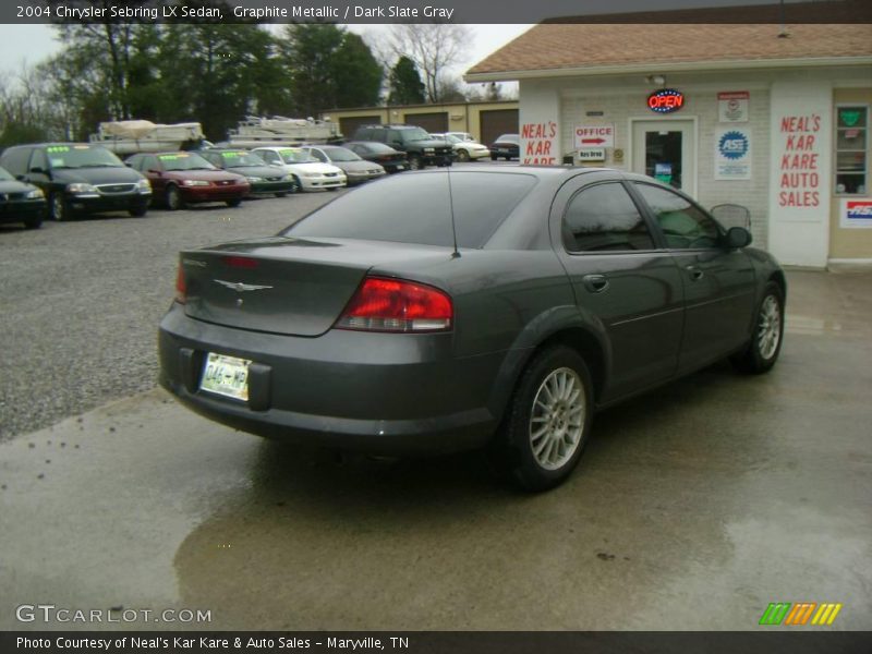 Graphite Metallic / Dark Slate Gray 2004 Chrysler Sebring LX Sedan