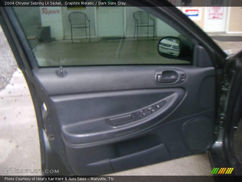 Graphite Metallic / Dark Slate Gray 2004 Chrysler Sebring LX Sedan