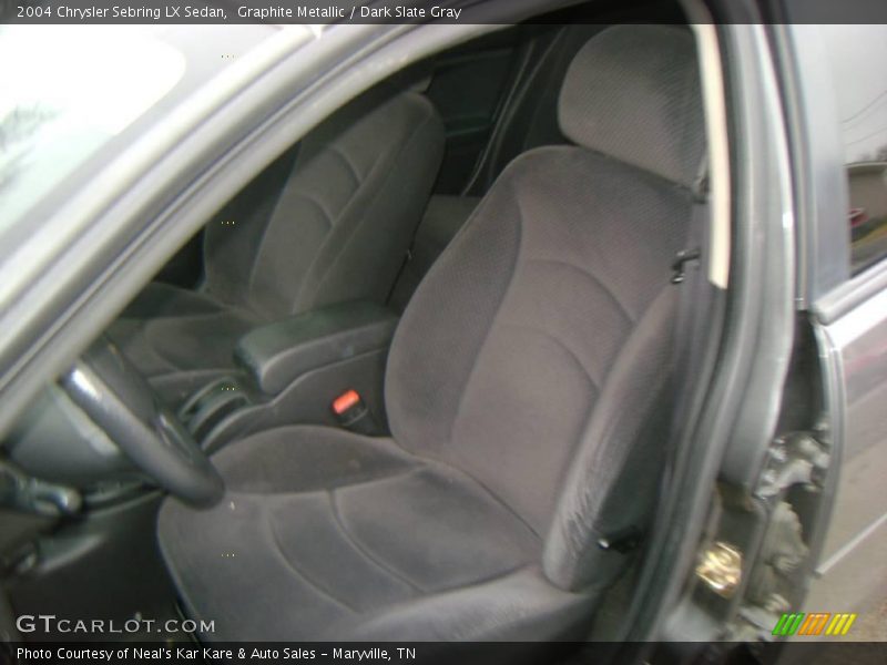 Graphite Metallic / Dark Slate Gray 2004 Chrysler Sebring LX Sedan