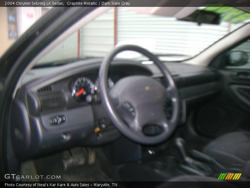 Graphite Metallic / Dark Slate Gray 2004 Chrysler Sebring LX Sedan