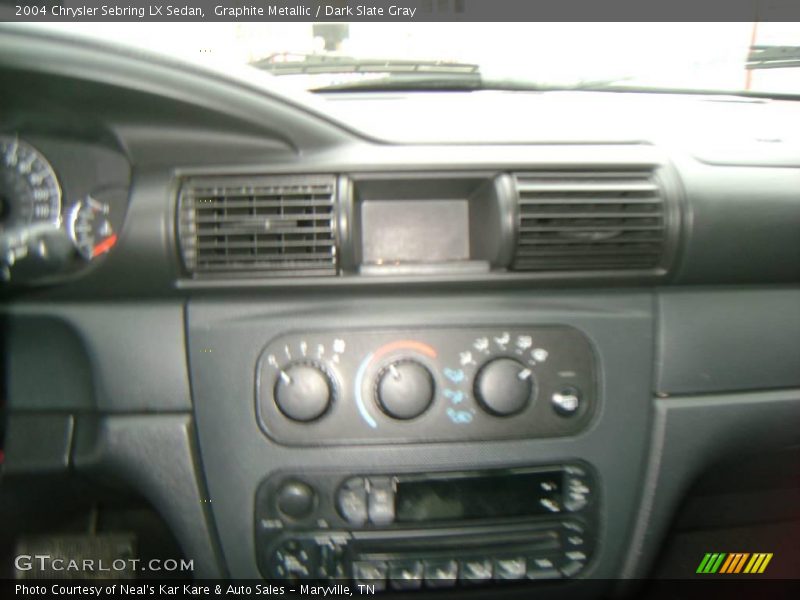 Graphite Metallic / Dark Slate Gray 2004 Chrysler Sebring LX Sedan