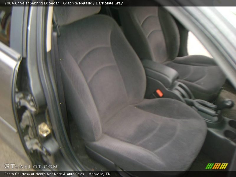 Graphite Metallic / Dark Slate Gray 2004 Chrysler Sebring LX Sedan