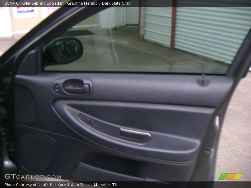 Graphite Metallic / Dark Slate Gray 2004 Chrysler Sebring LX Sedan