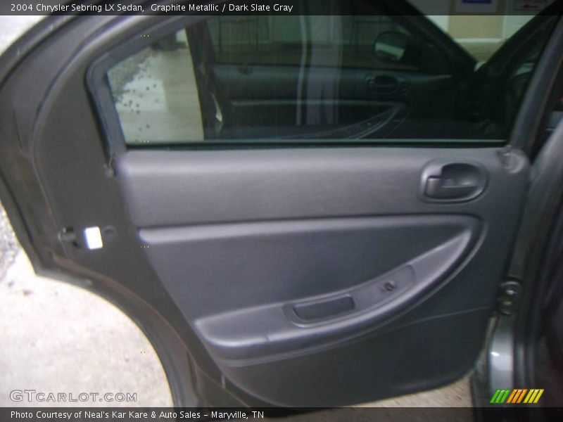 Graphite Metallic / Dark Slate Gray 2004 Chrysler Sebring LX Sedan