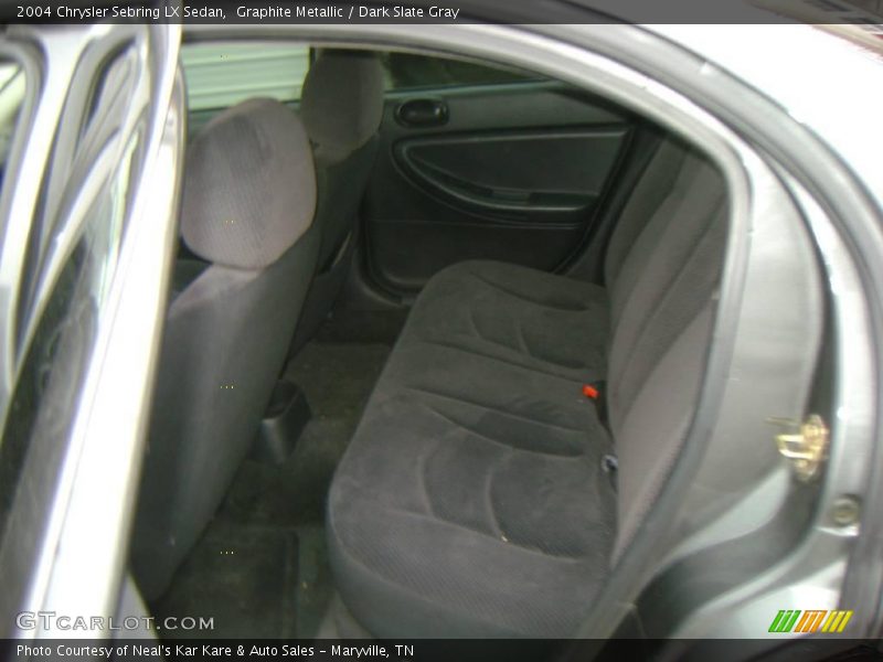 Graphite Metallic / Dark Slate Gray 2004 Chrysler Sebring LX Sedan