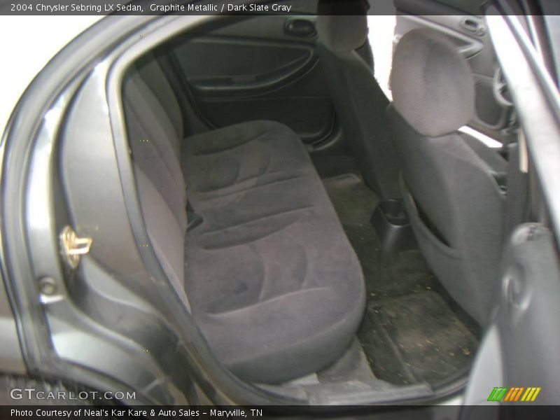 Graphite Metallic / Dark Slate Gray 2004 Chrysler Sebring LX Sedan