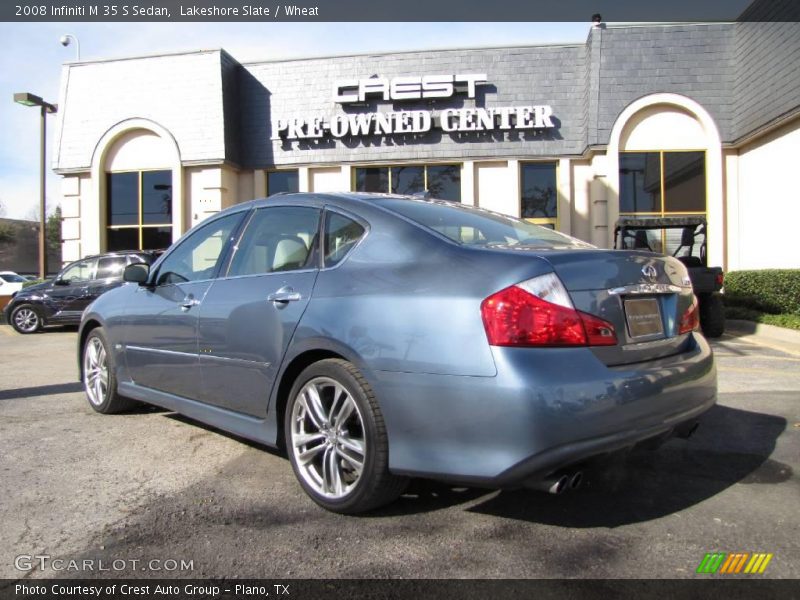 Lakeshore Slate / Wheat 2008 Infiniti M 35 S Sedan