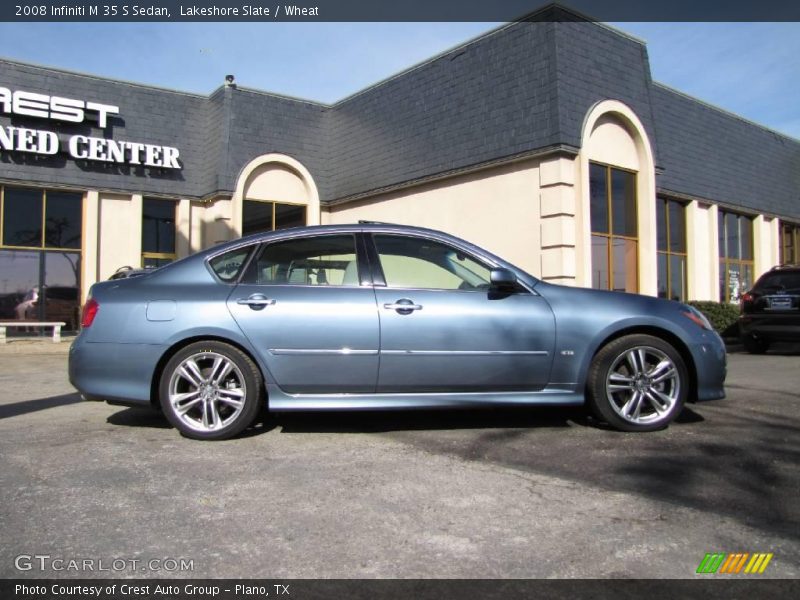 Lakeshore Slate / Wheat 2008 Infiniti M 35 S Sedan